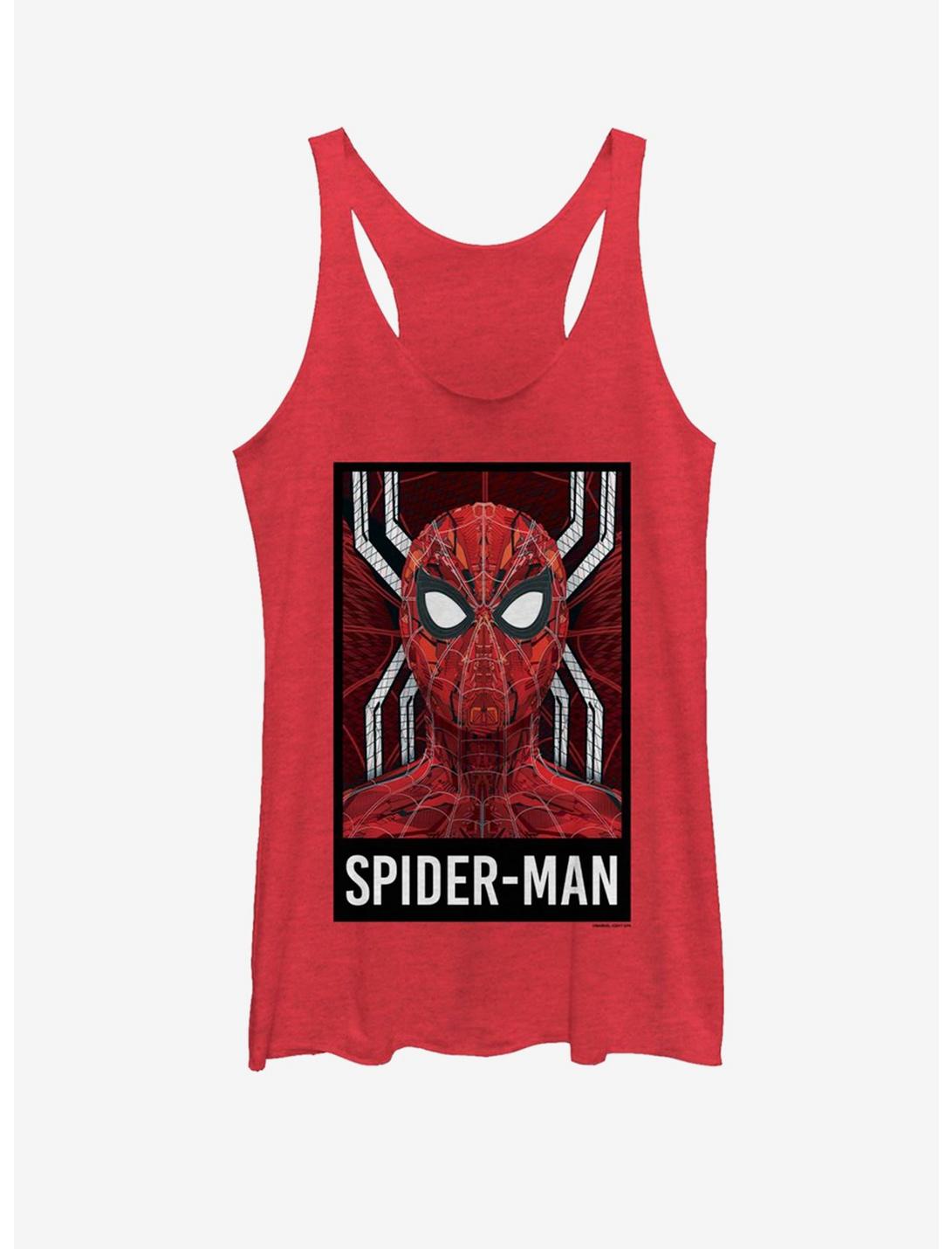 Marvel Spider-Man Far From Home Spidy Honor Girls Tank, RED HTR, hi-res