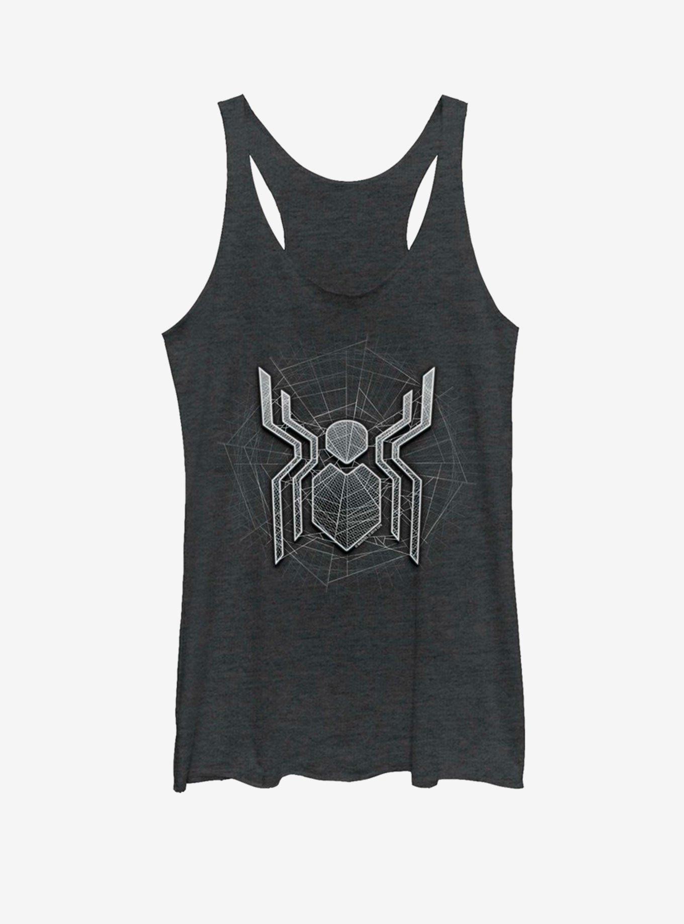 Marvel Spider-Man Far From Home Web Logo Girls Tank, , hi-res