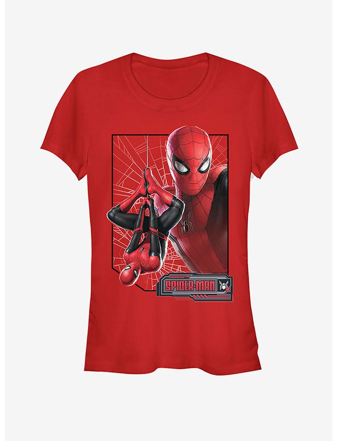Marvel Spider-Man Far From Home New Suit Girls T-Shirt, RED, hi-res