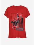 Marvel Spider-Man Far From Home New Suit Girls T-Shirt, RED, hi-res