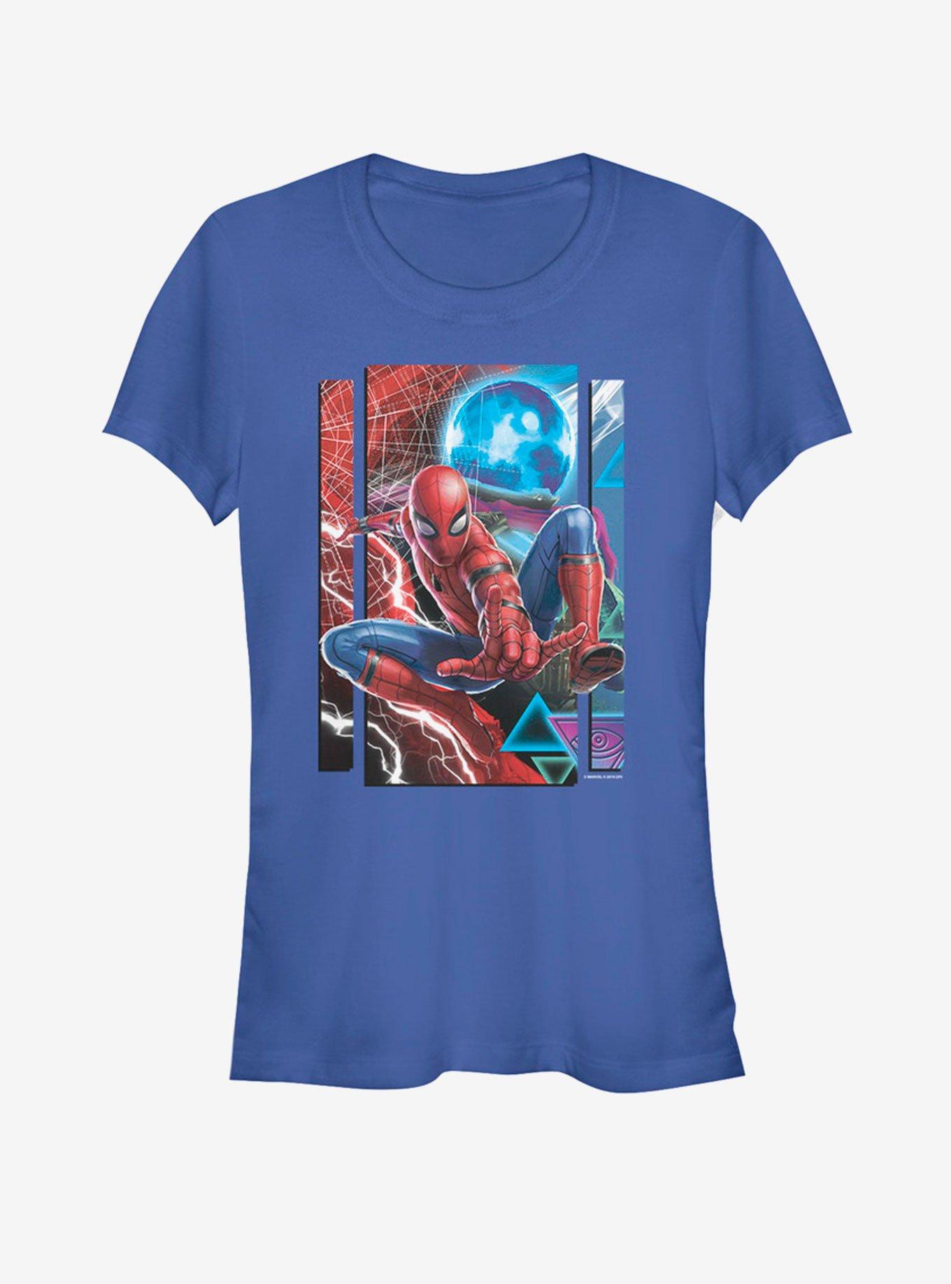 Marvel Spider-Man Far From Home Spider Mysterio Slash Girls T-Shirt, , hi-res