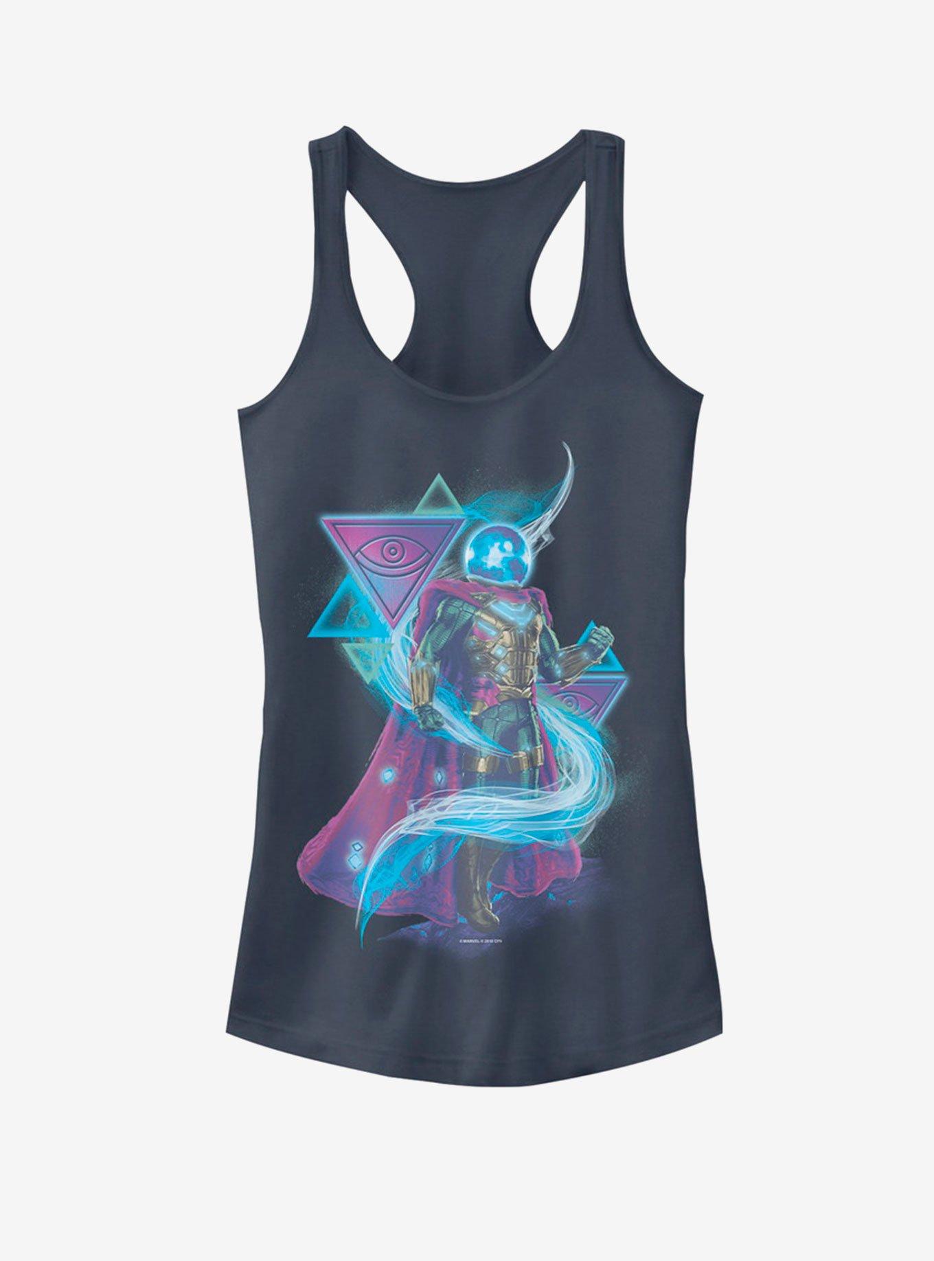 Marvel Spider-Man Far From Home Ghost Villian Girls Tank, INDIGO, hi-res