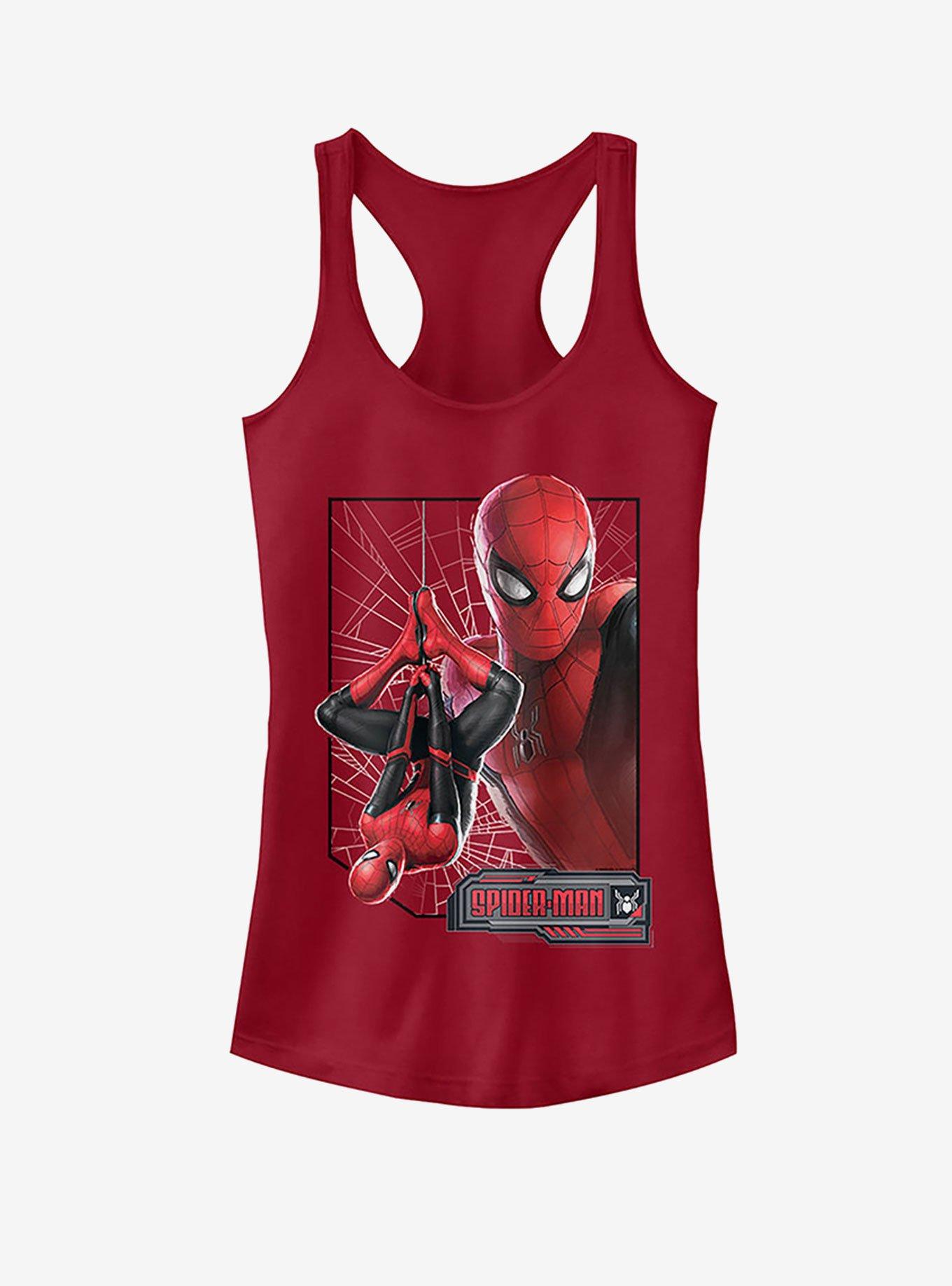 Marvel Spider-Man Far From Home New Suit Girls Tank, SCARLET, hi-res
