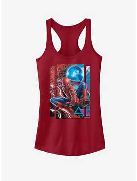 Marvel Spider-Man Far From Home Spider Mysterio Slash Girls Tank, , hi-res