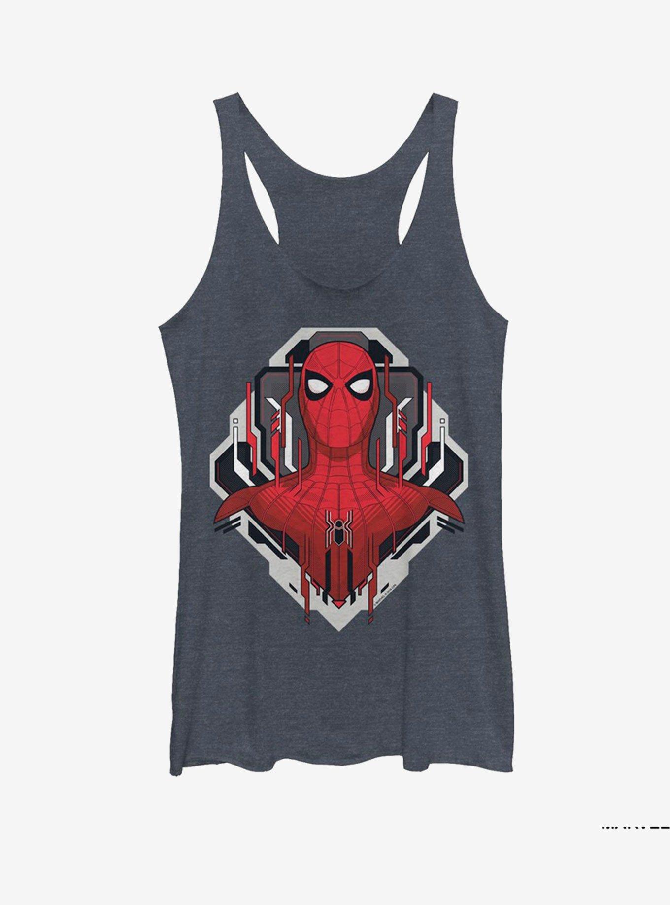 Marvel Spider-Man Far From Home Spider Tech Badge Girls Tank