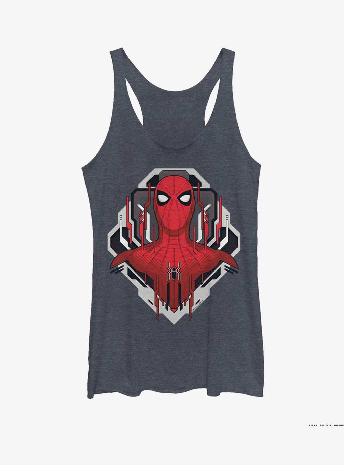 Marvel Spider-Man Far From Home Spider Tech Badge Girls Tank, , hi-res