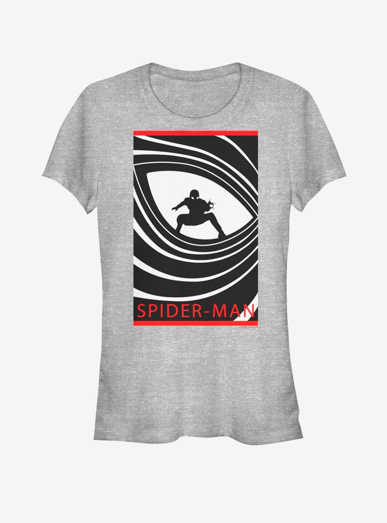 Marvel Spider-Man Far From Home Double O Spider Girls T-Shirt, ATH HTR, hi-res