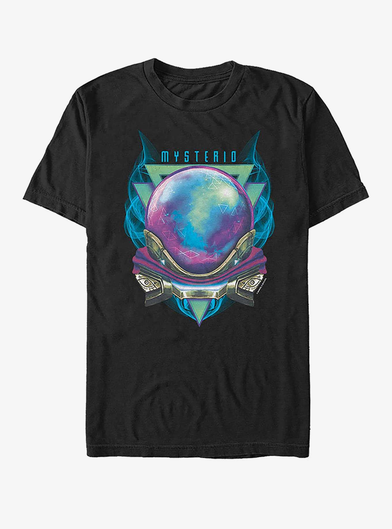 Marvel Spider-Man Far From Home Mysterio Badge Bust T-Shirt, , hi-res