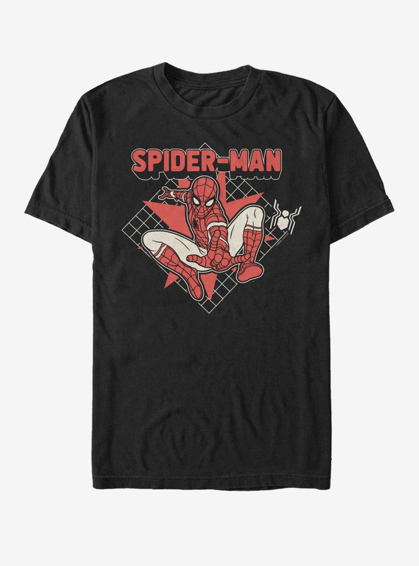 Marvel Spider-Man Far From Home Spidey Pop T-Shirt, BLACK, hi-res