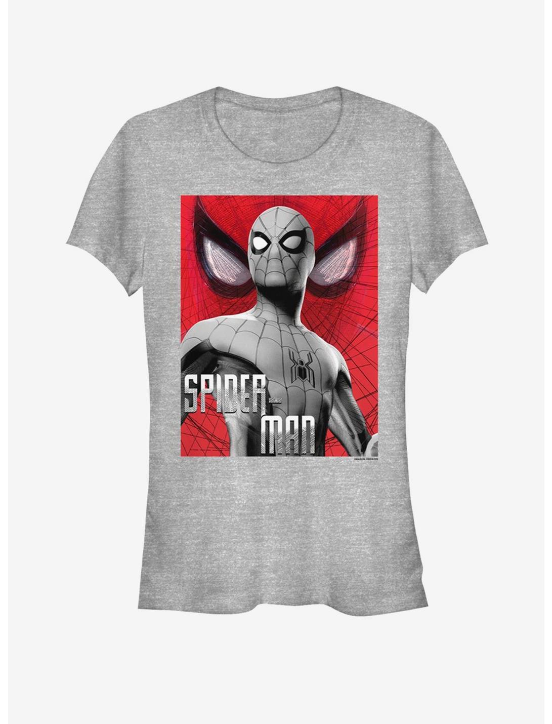 Marvel Spider-Man Far From Home Grey Spider Girls T-Shirt, ATH HTR, hi-res