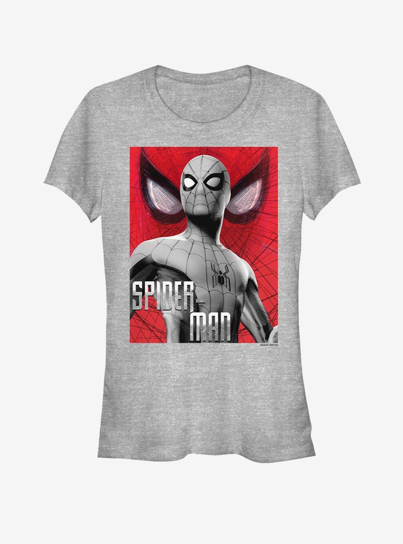 Marvel Spider-Man Far From Home Grey Spider Girls T-Shirt, , hi-res