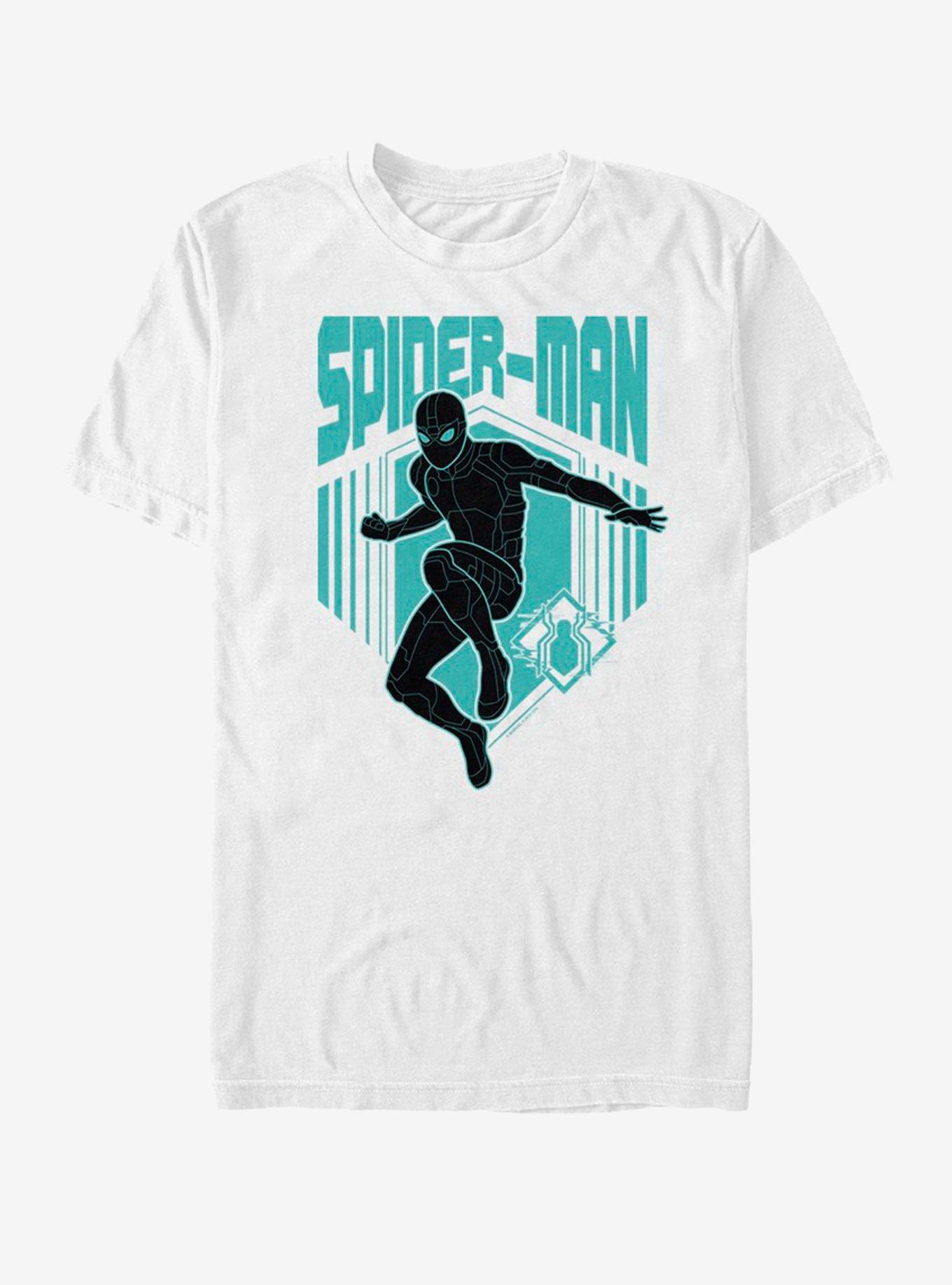 Marvel Spider-Man Far From Home Spider Stealth T-Shirt, WHITE, hi-res