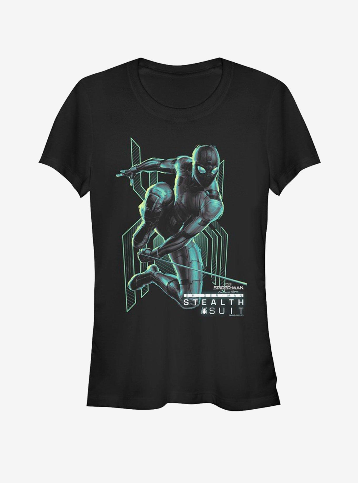 Marvel Spider-Man Far From Home Spider Darkness Girls T-Shirt, , hi-res