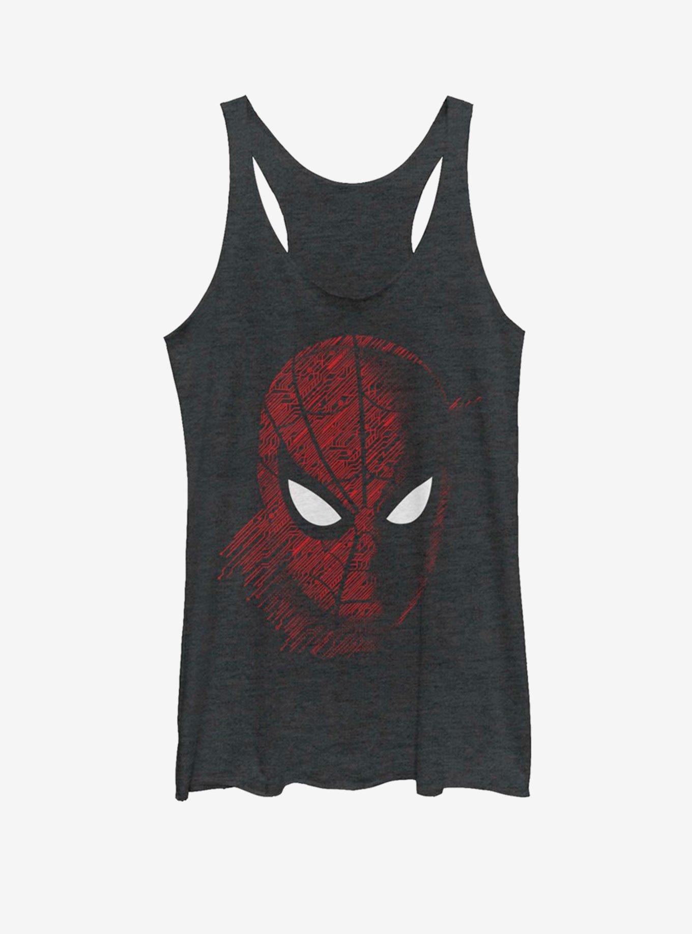 Marvel Spider-Man: Far From Home Spidey Tech Portrait Girls Tank Top, , hi-res