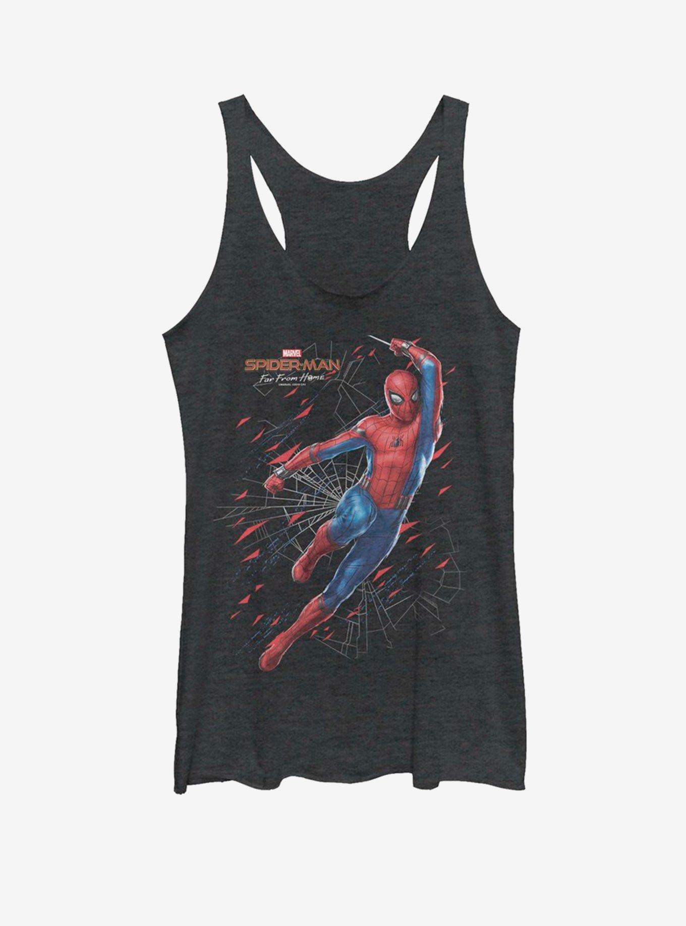 Marvel Spider-Man Far From Home Traveling Spidy Girls Tank