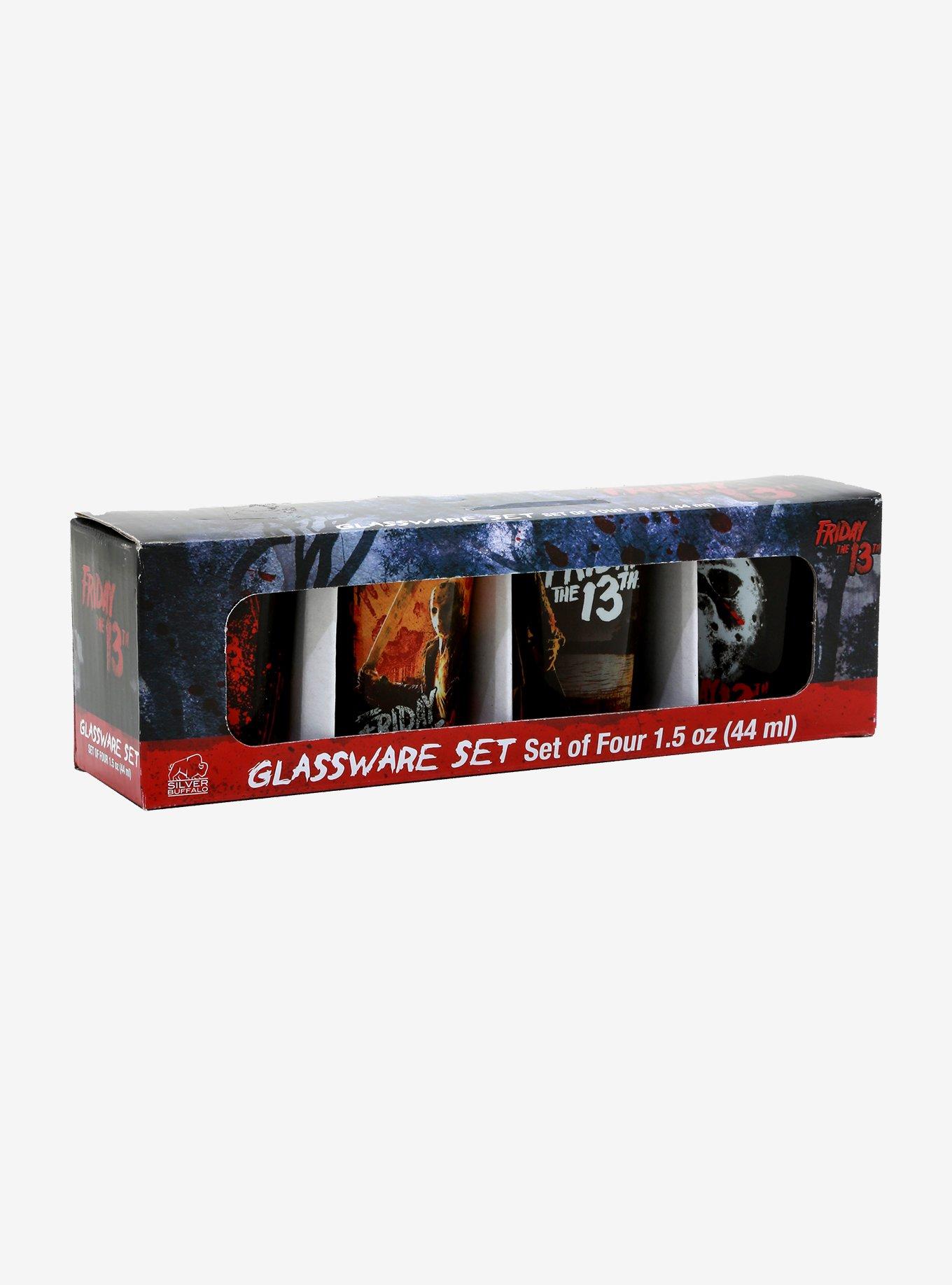 Friday The 13th Jason Mini Glass Set, , hi-res