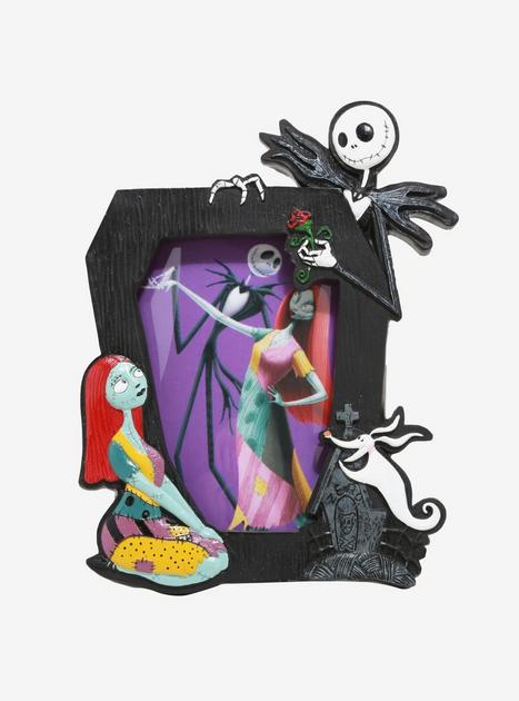 The Nightmare Before Christmas Ceramic Photo Frame Hot Topic Exclusive 