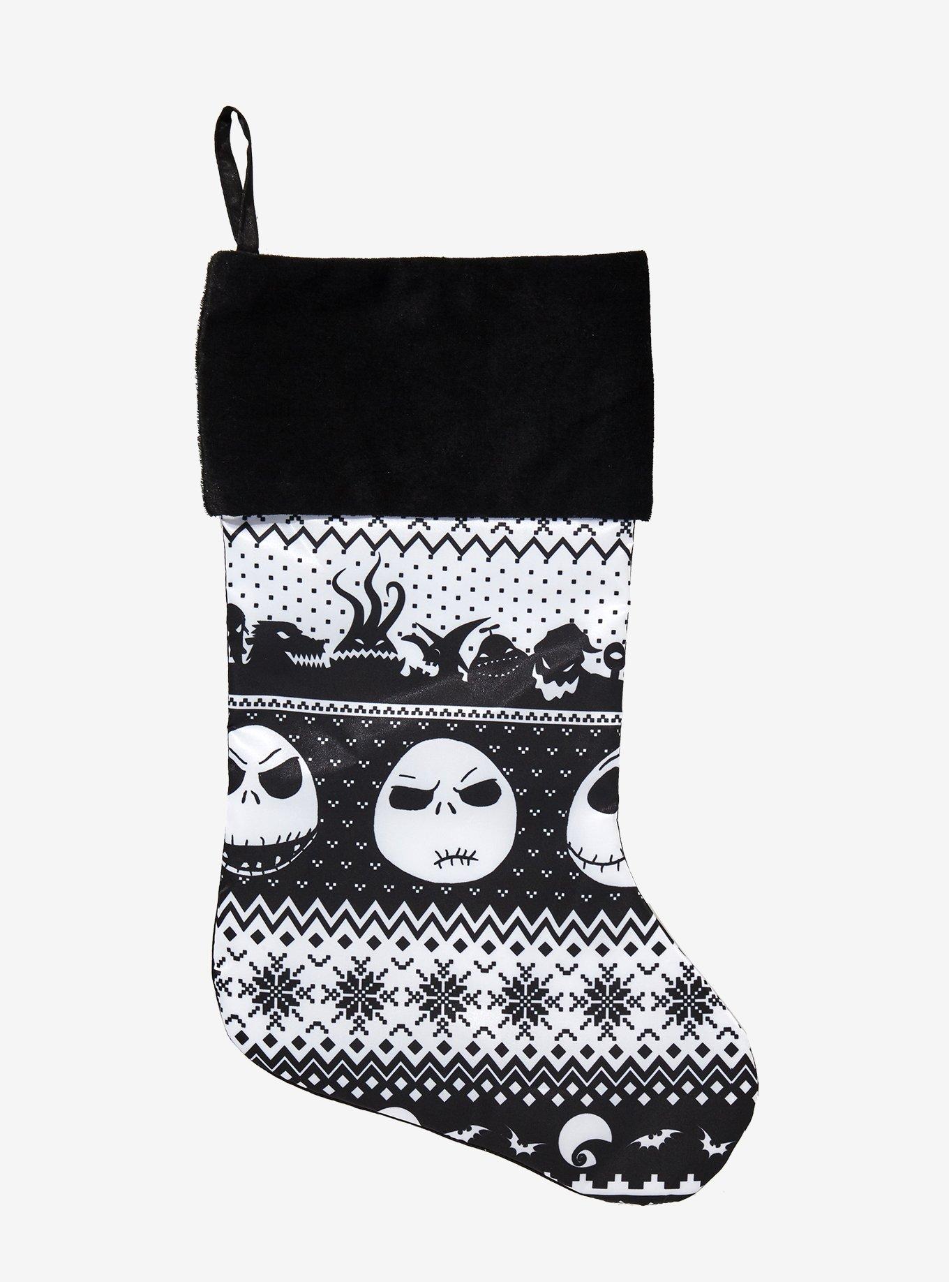 The Nightmare Before Christmas Fair Isle Stocking, , hi-res