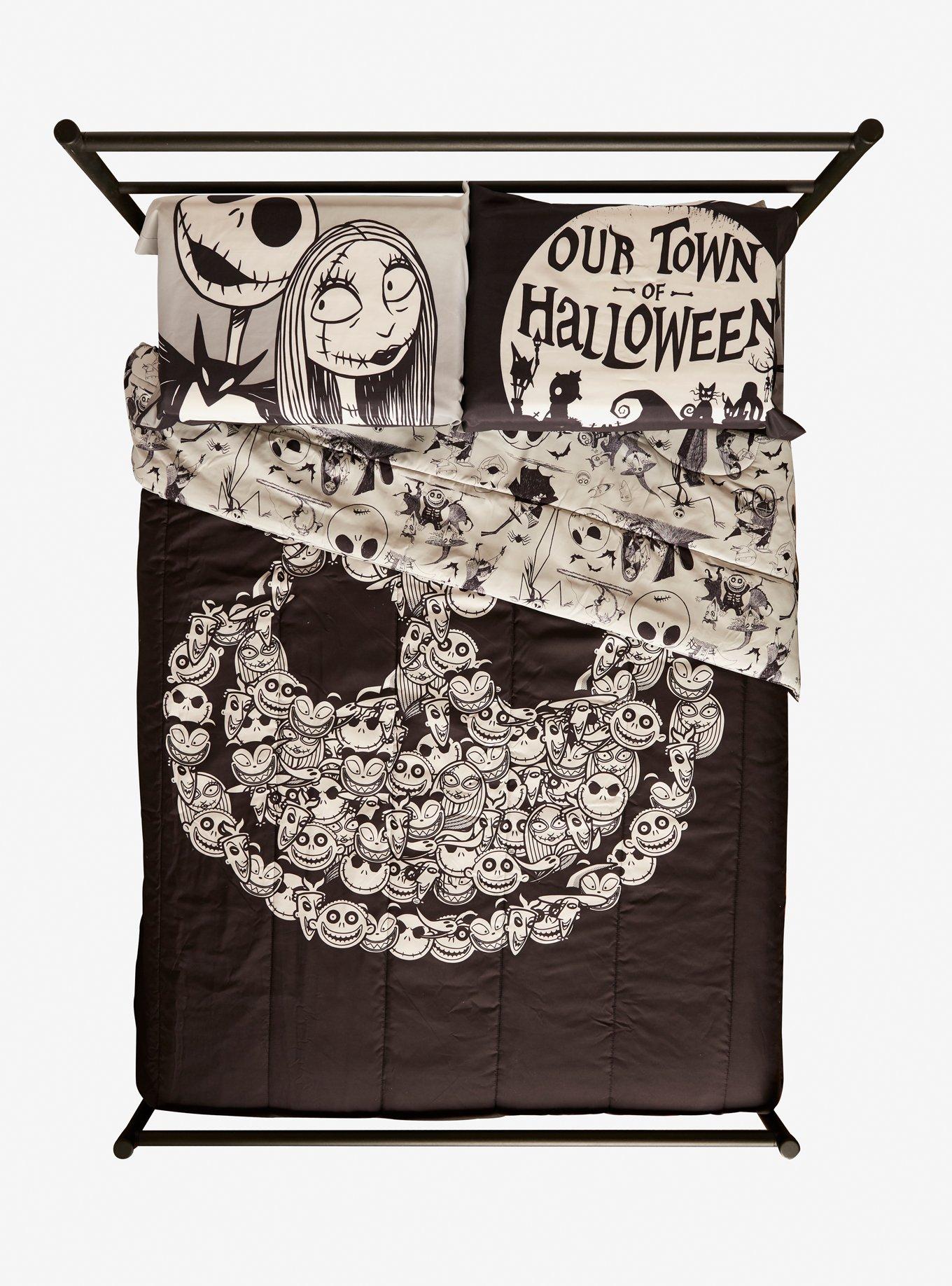 The Nightmare Before Christmas Jack Reversible Full Queen Comforter