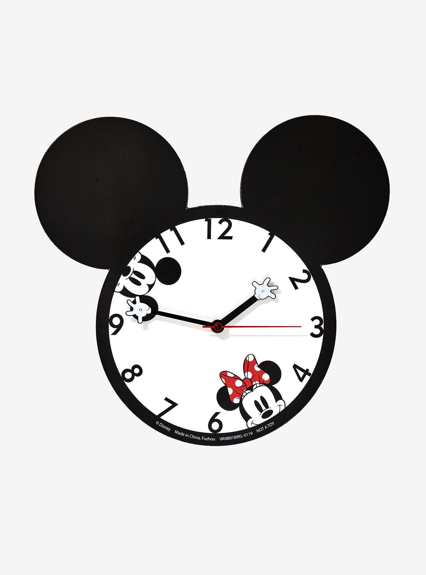 Disney Mickey Mouse & Minnie Mouse Wall Clock, , hi-res