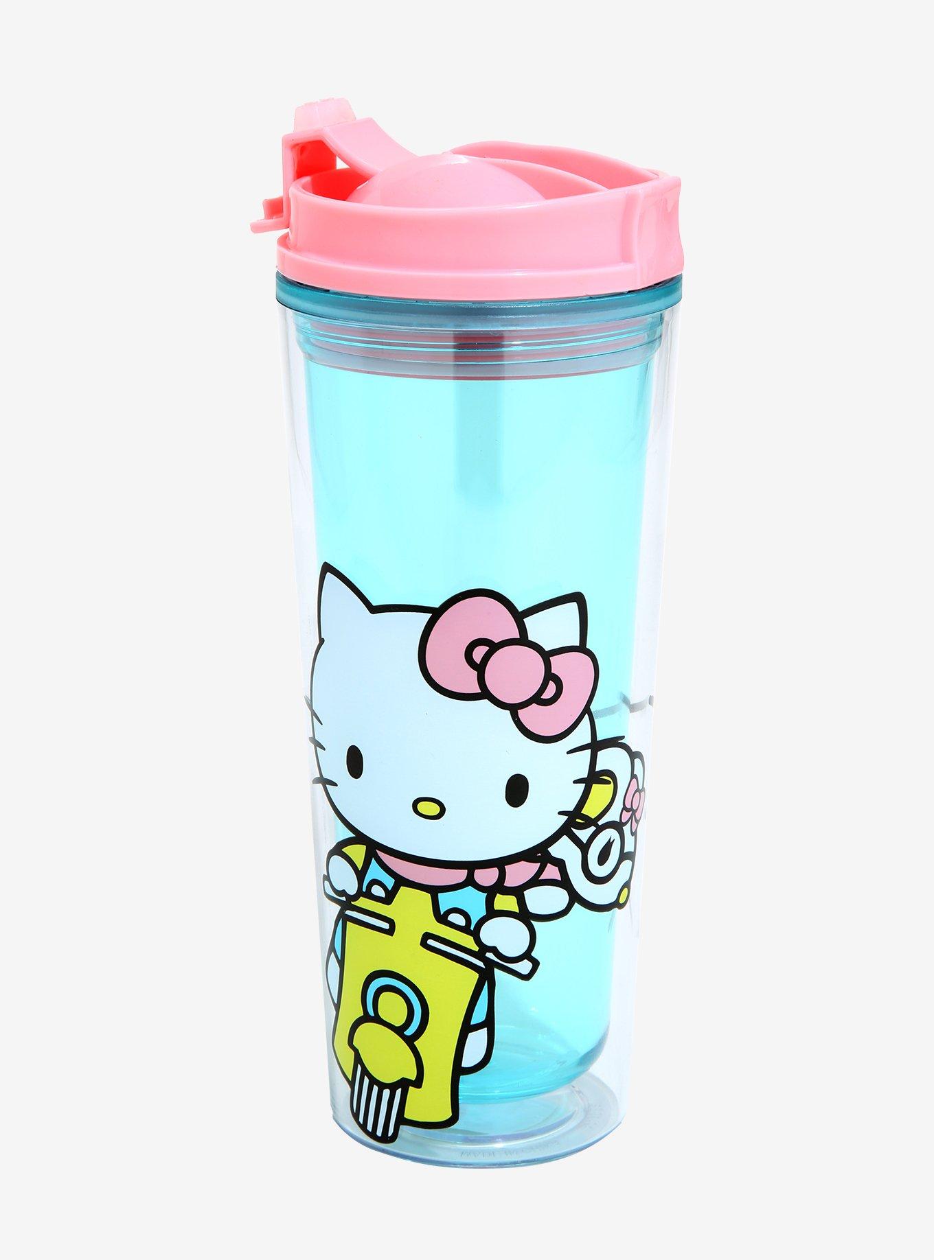 Hello Kitty Let's Go Acrylic Travel Mug, , hi-res