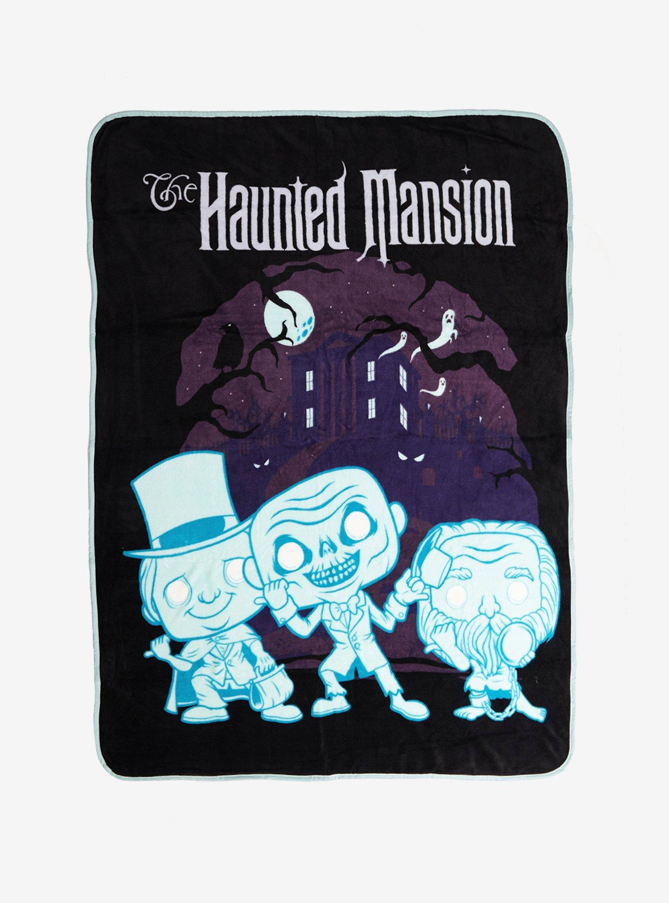 Funko Disney The Haunted Mansion Hitchhiking Ghosts Plush Throw Blanket