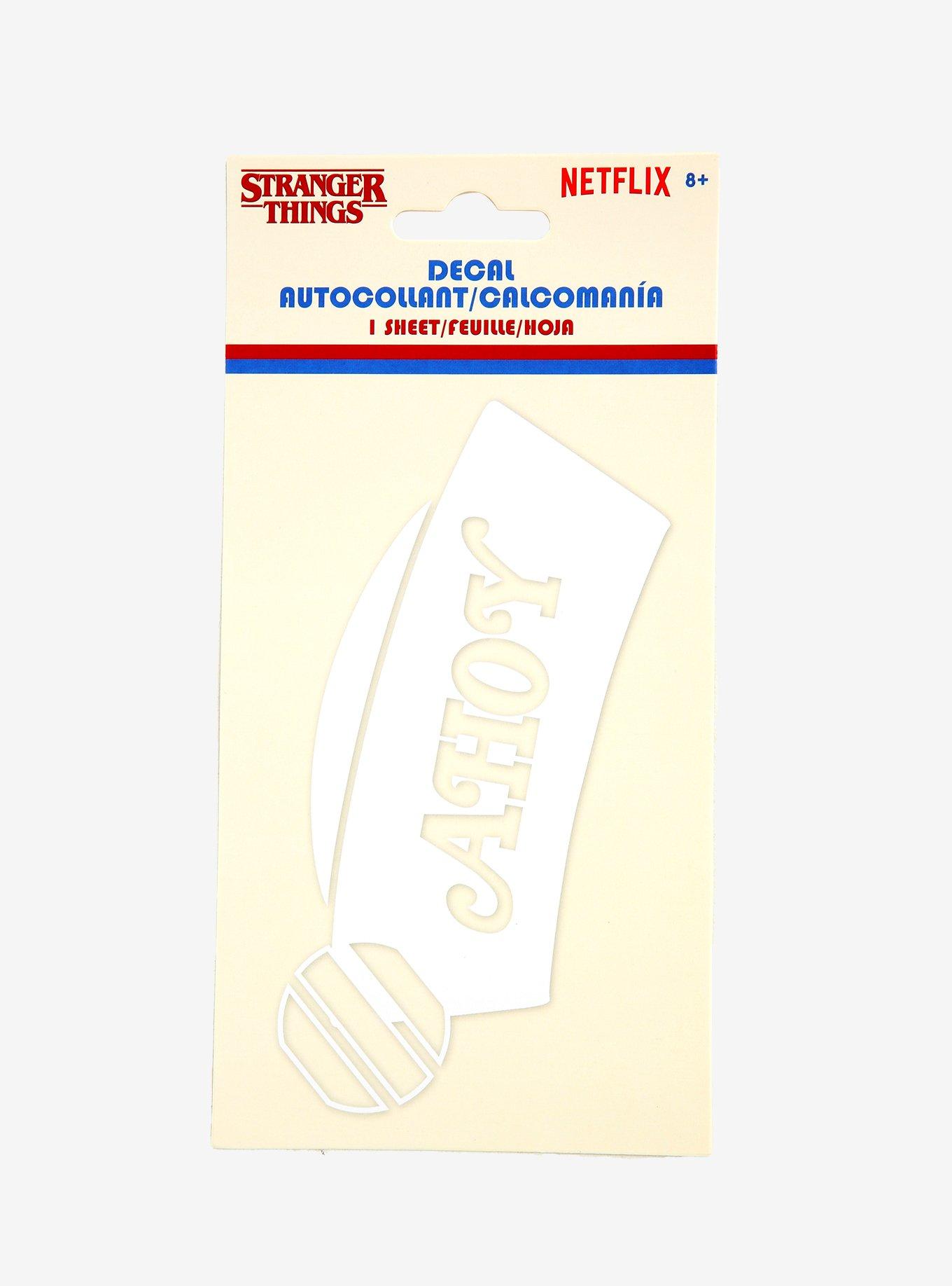 Stranger Things Scoops Ahoy Hat Decal, , hi-res