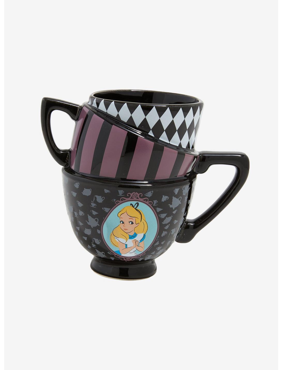 Disney Alice In Wonderland Toppled Teacup Mug, , hi-res
