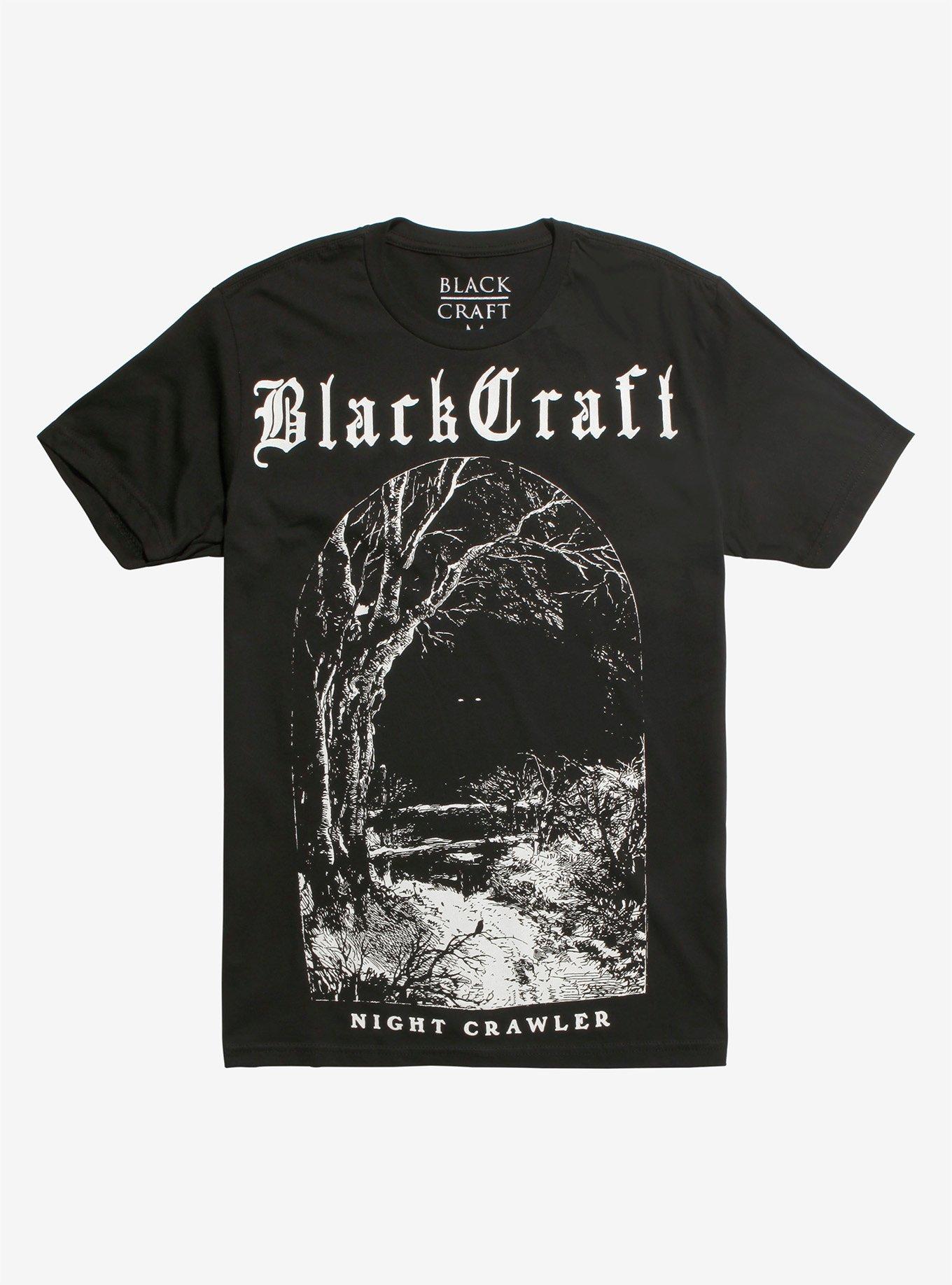 BlackCraft Night Crawler T-Shirt, BLACK, hi-res
