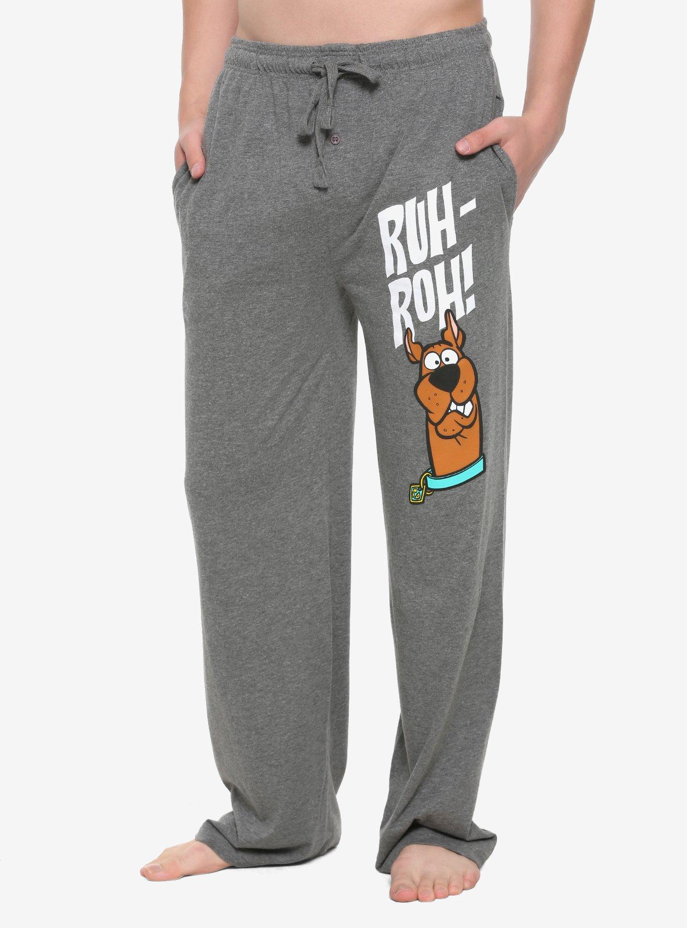 Scooby Doo Ruh-Roh Pajama Pants, HEATHER GREY, hi-res