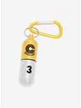 Dragon Ball Z Capsule Corp Yellow Key Chain Hot Topic Exclusive, , hi-res