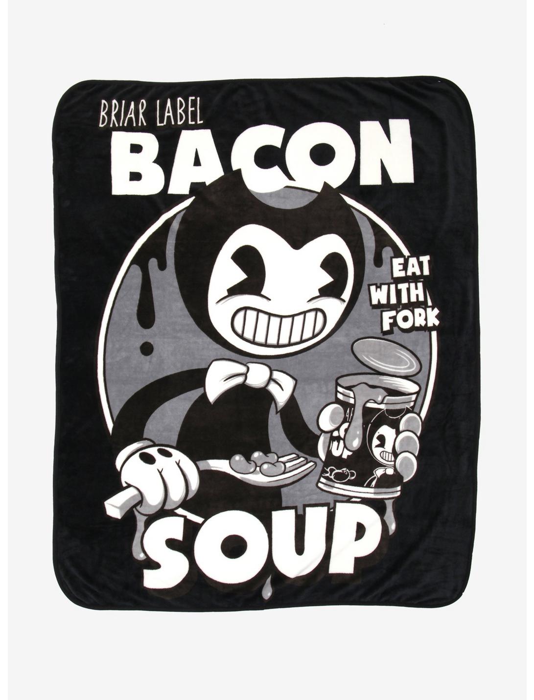 Bendy And The Ink Machine Bacon Soup Throw Blanket & Pillow Set, , hi-res