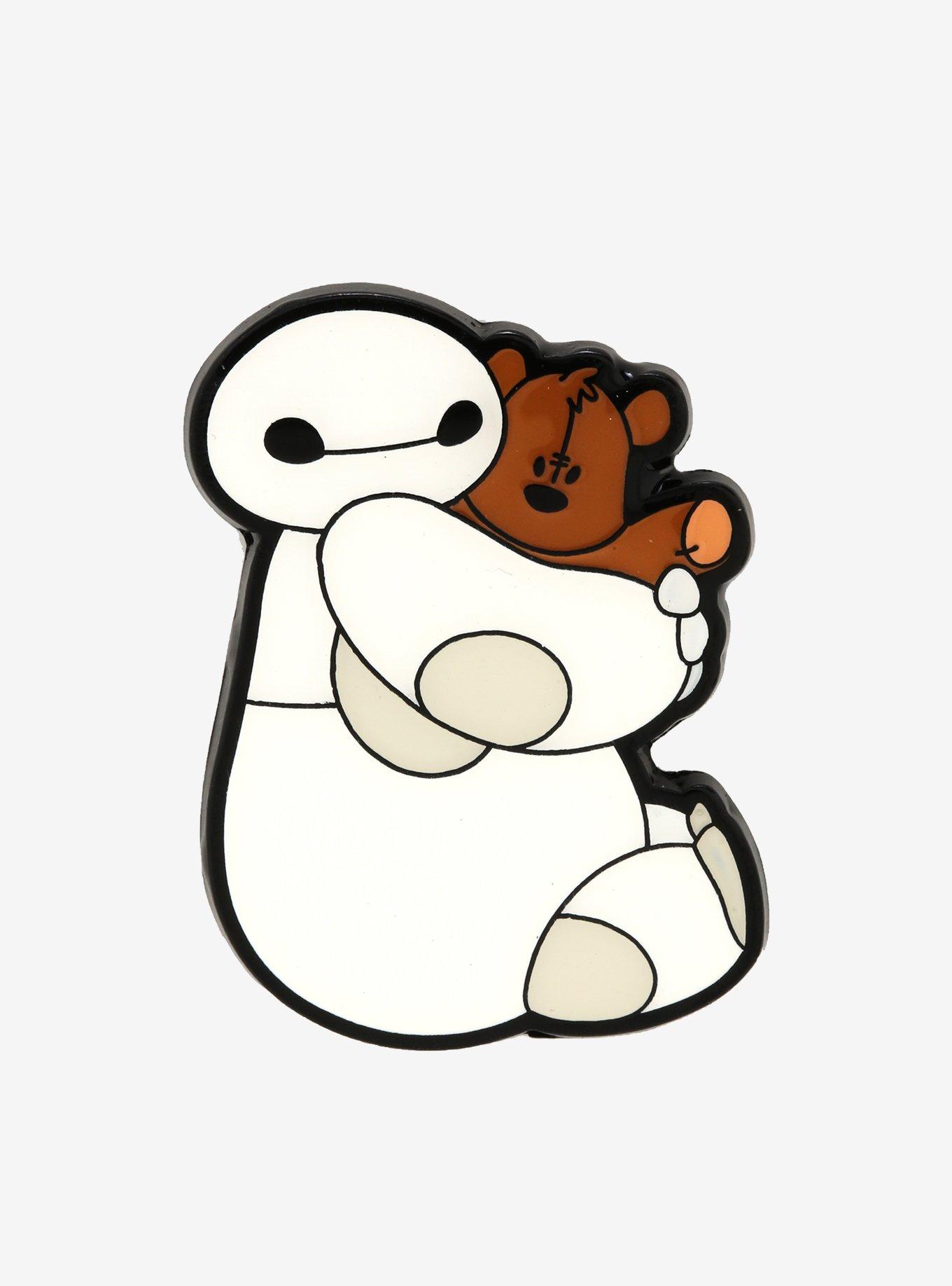 Loungefly Disney Big Hero 6 Baymax Cuddle Bear Enamel Pin, , hi-res