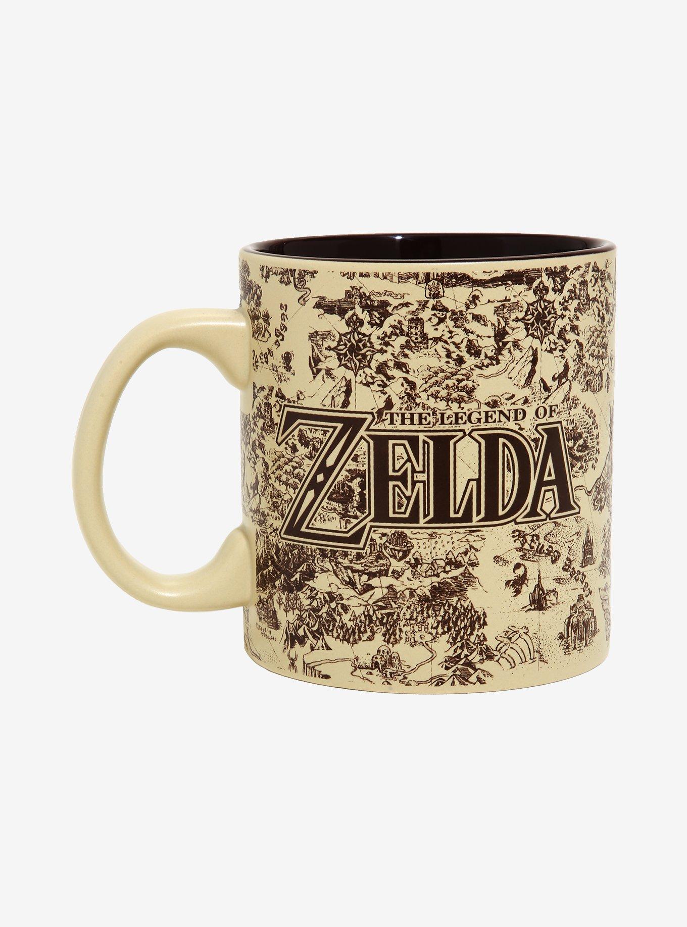 The Legend Of Zelda Hyrule Map Mug, , hi-res