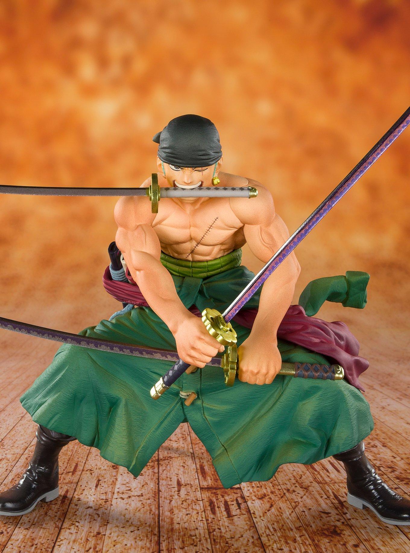 Bandai FiguartsZERO One Piece Pirate Hunter Zoro Collectible Figure, , hi-res