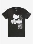 Woodstock Festival Poster T-Shirt, BLACK, hi-res