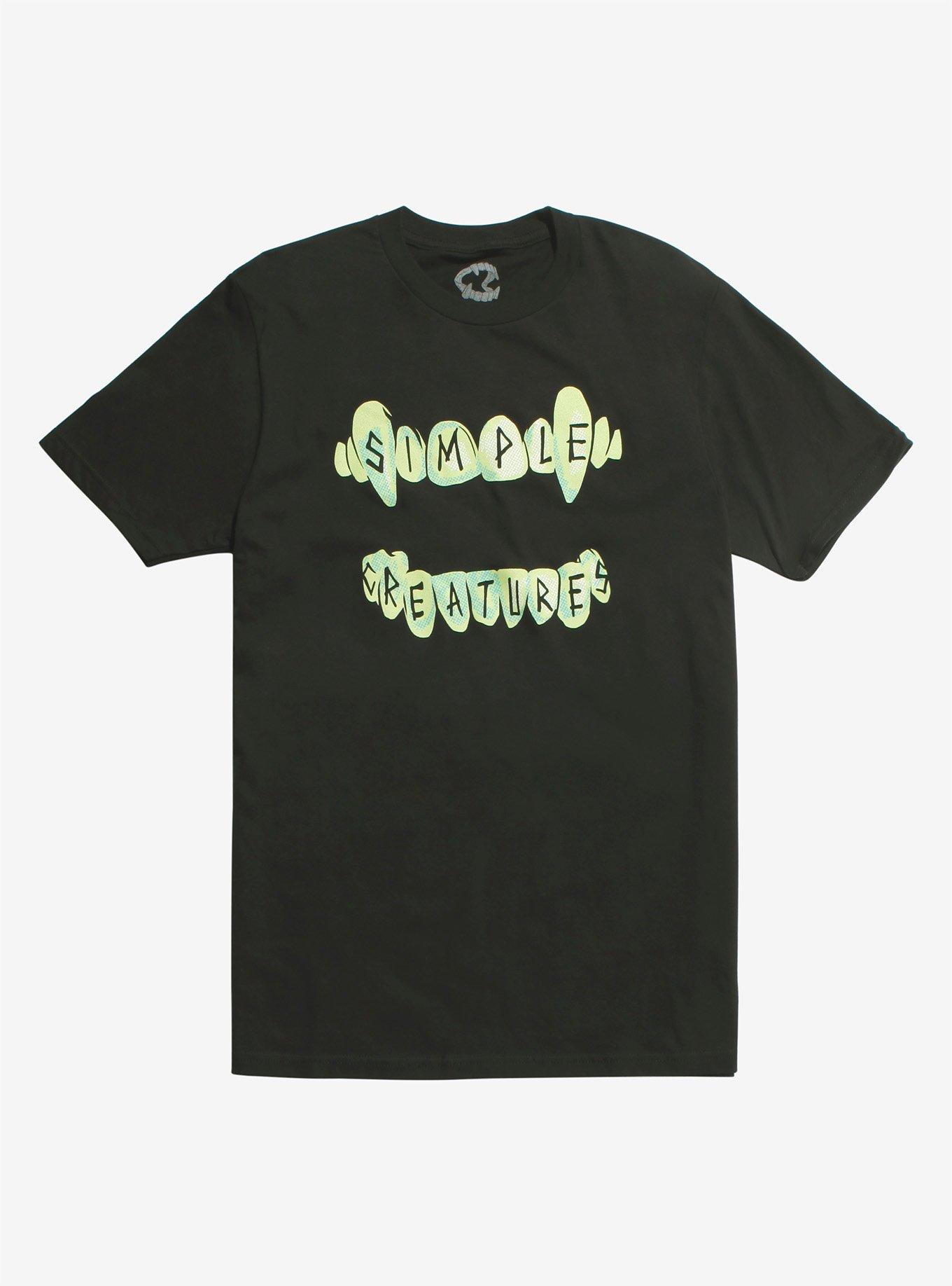 Simple Creatures Fangs T-Shirt, BLACK, hi-res