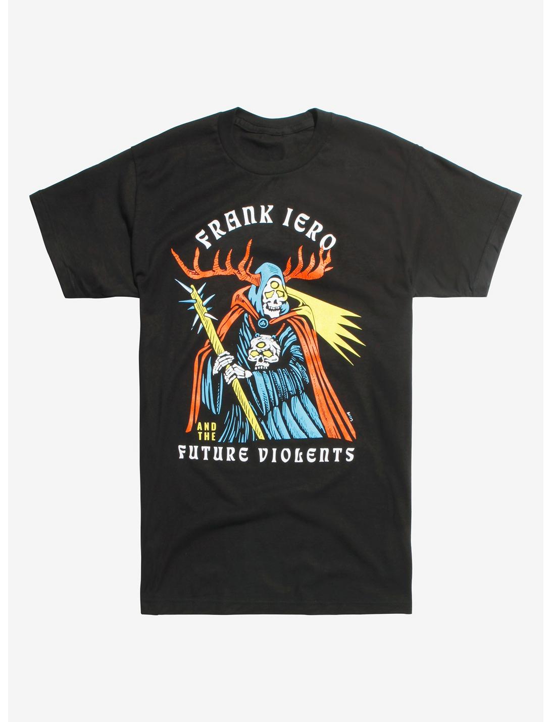 Frank Iero And The Future Violents Reaper T-Shirt, BLACK, hi-res