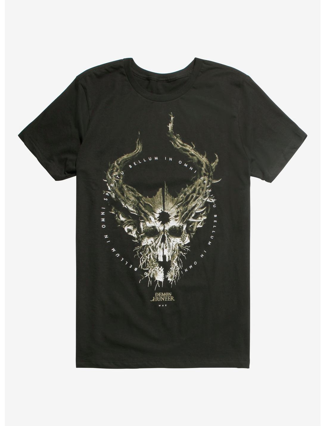 Demon Hunter War T-Shirt, BLACK, hi-res