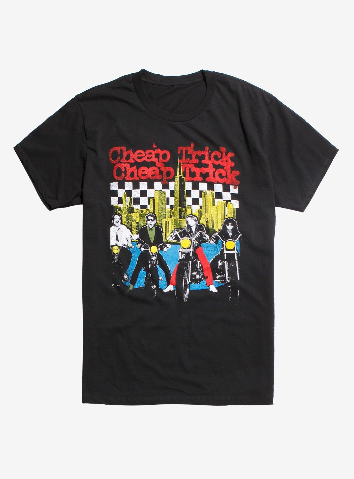 Cheap Trick Essential Album Cover T-Shirt, BLACK, hi-res