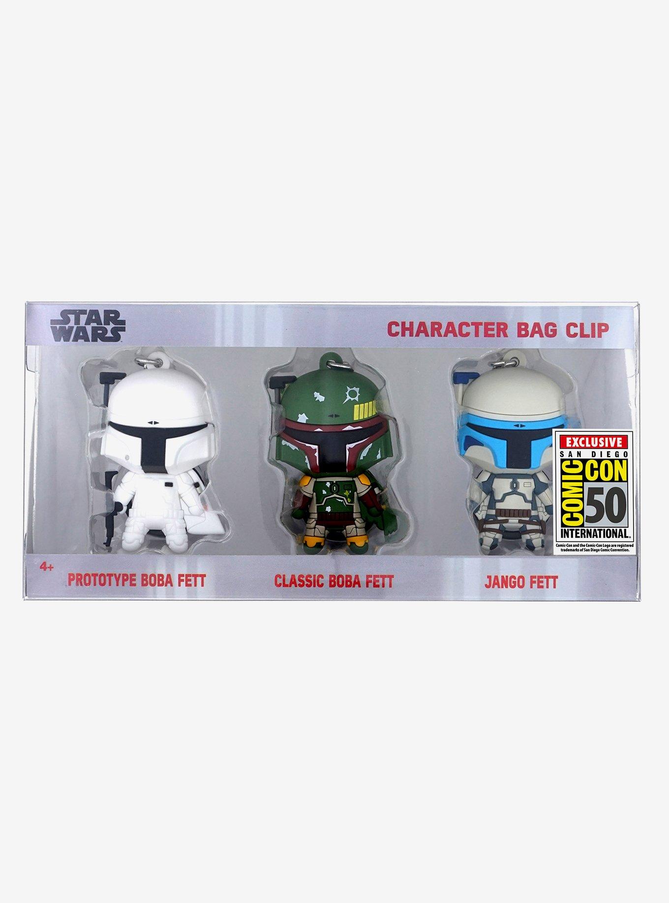 Star Wars Bounty Hunter Figural Key Chain Set 2019 Summer Convention Exclusive, , hi-res view 1