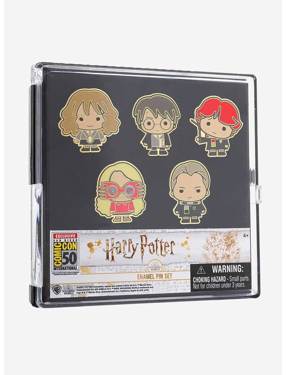 Harry Potter Characters Enamel Pin Set 2019 Summer Convention Exclusive, , hi-res