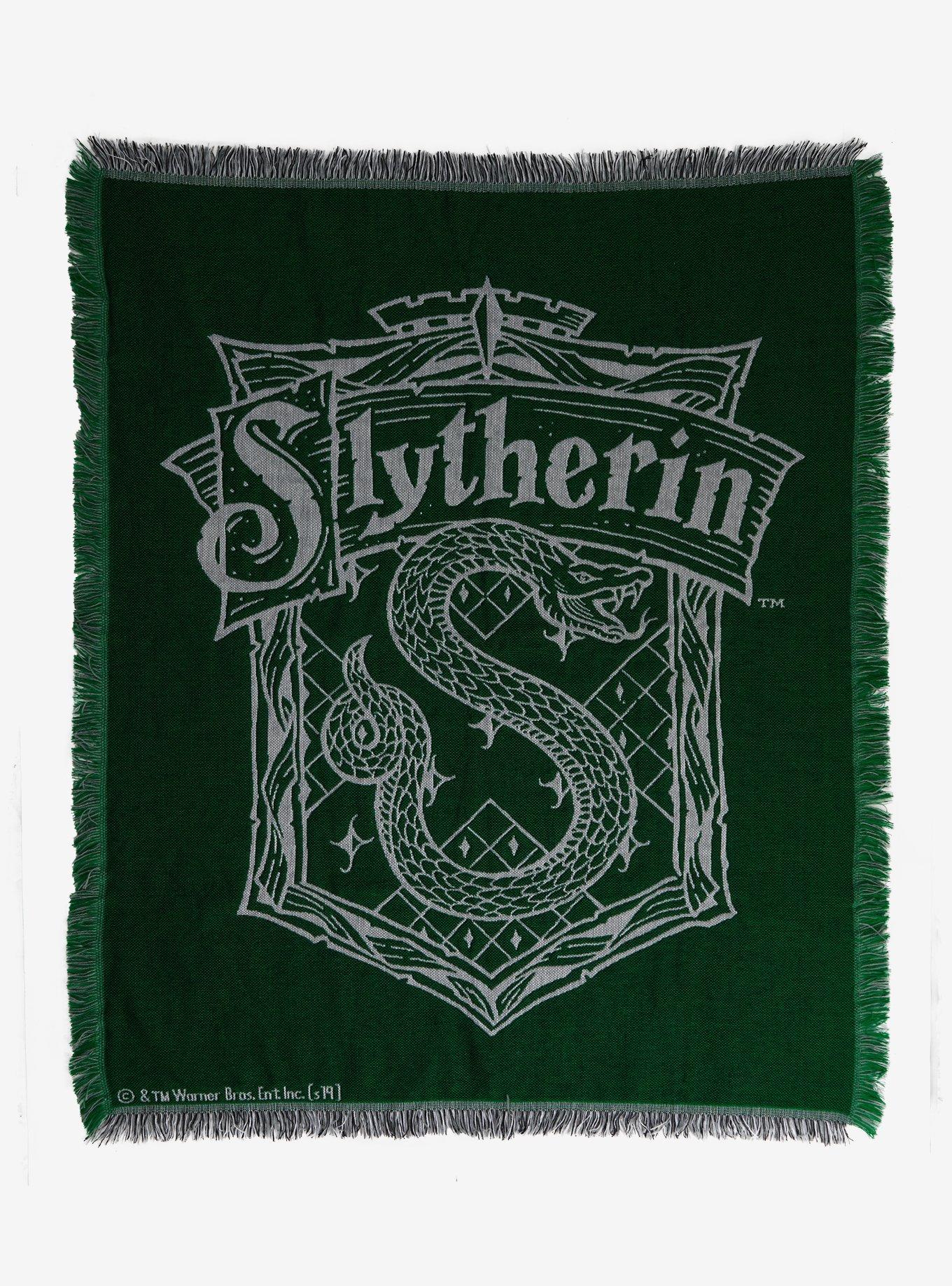 Harry Potter Slytherin Tapestry Throw Blanket - BoxLunch Exclusive, , hi-res
