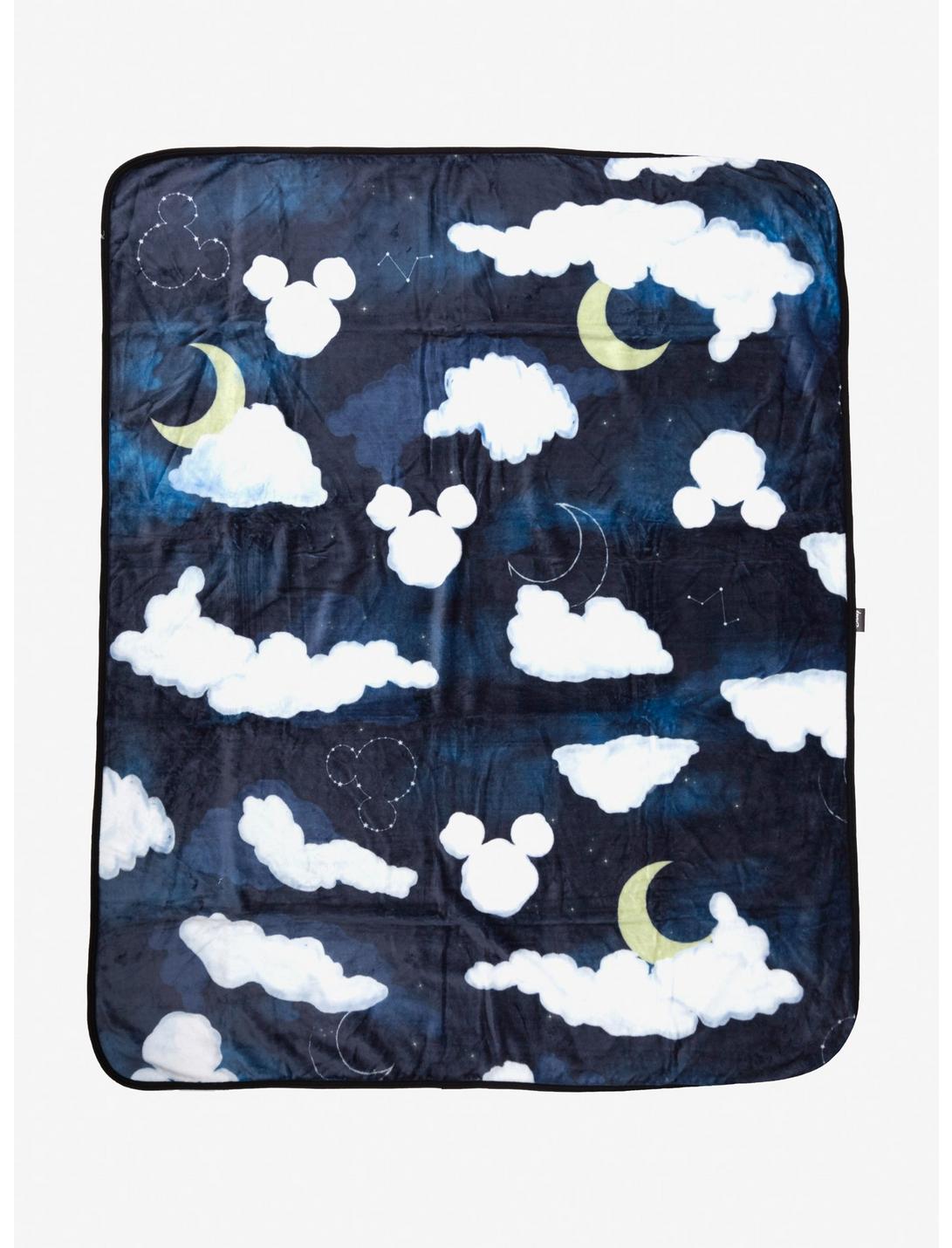 Disney Mickey Mouse Clouds Throw - BoxLunch Exclusive, , hi-res