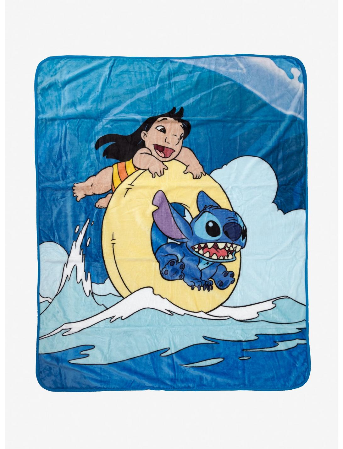 Disney Lilo & Stitch Wave Throw - BoxLunch Exclusive, , hi-res
