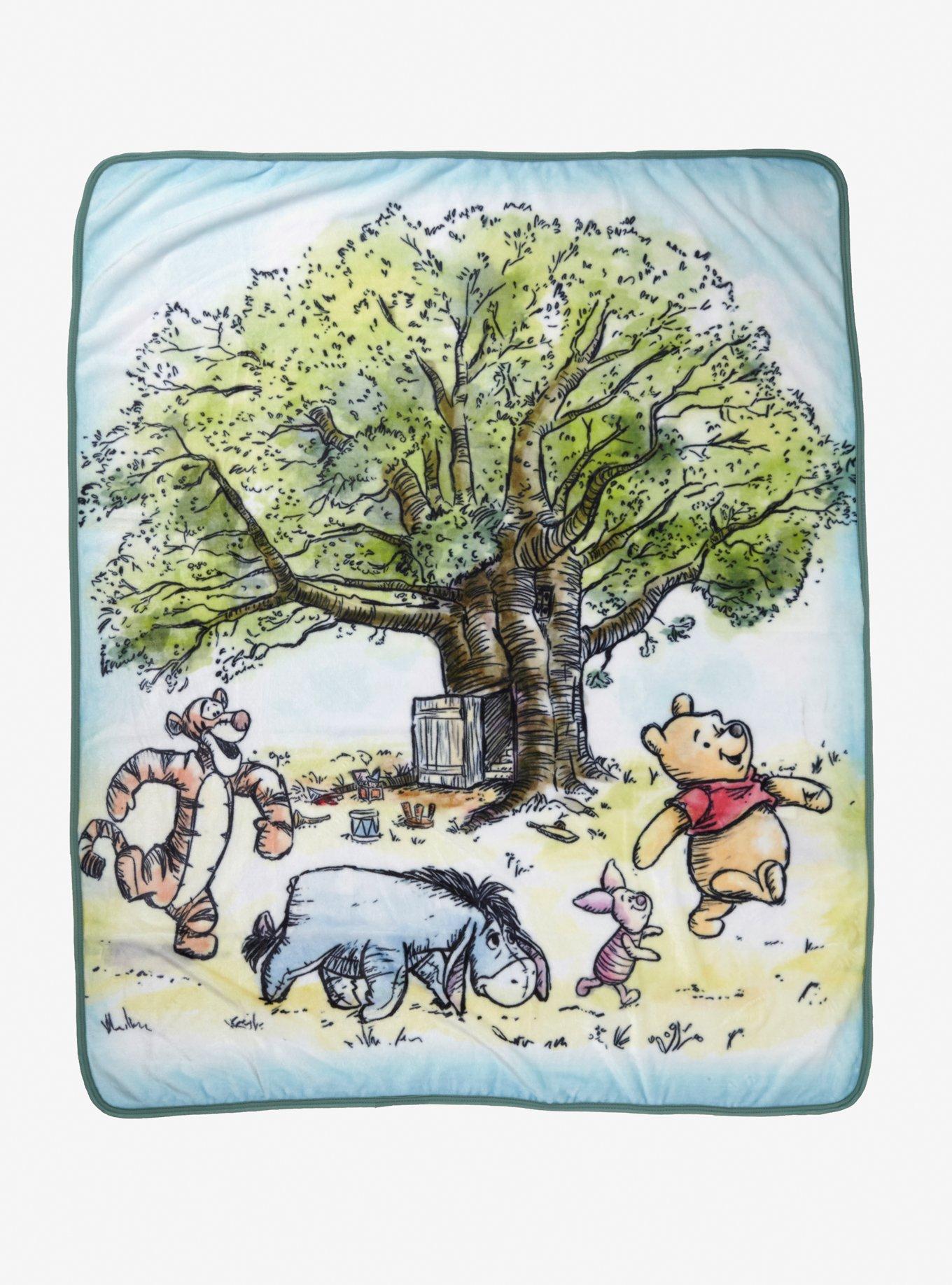 Disney Winnie the Pooh Group Throw - BoxLunch Exclusive, , hi-res