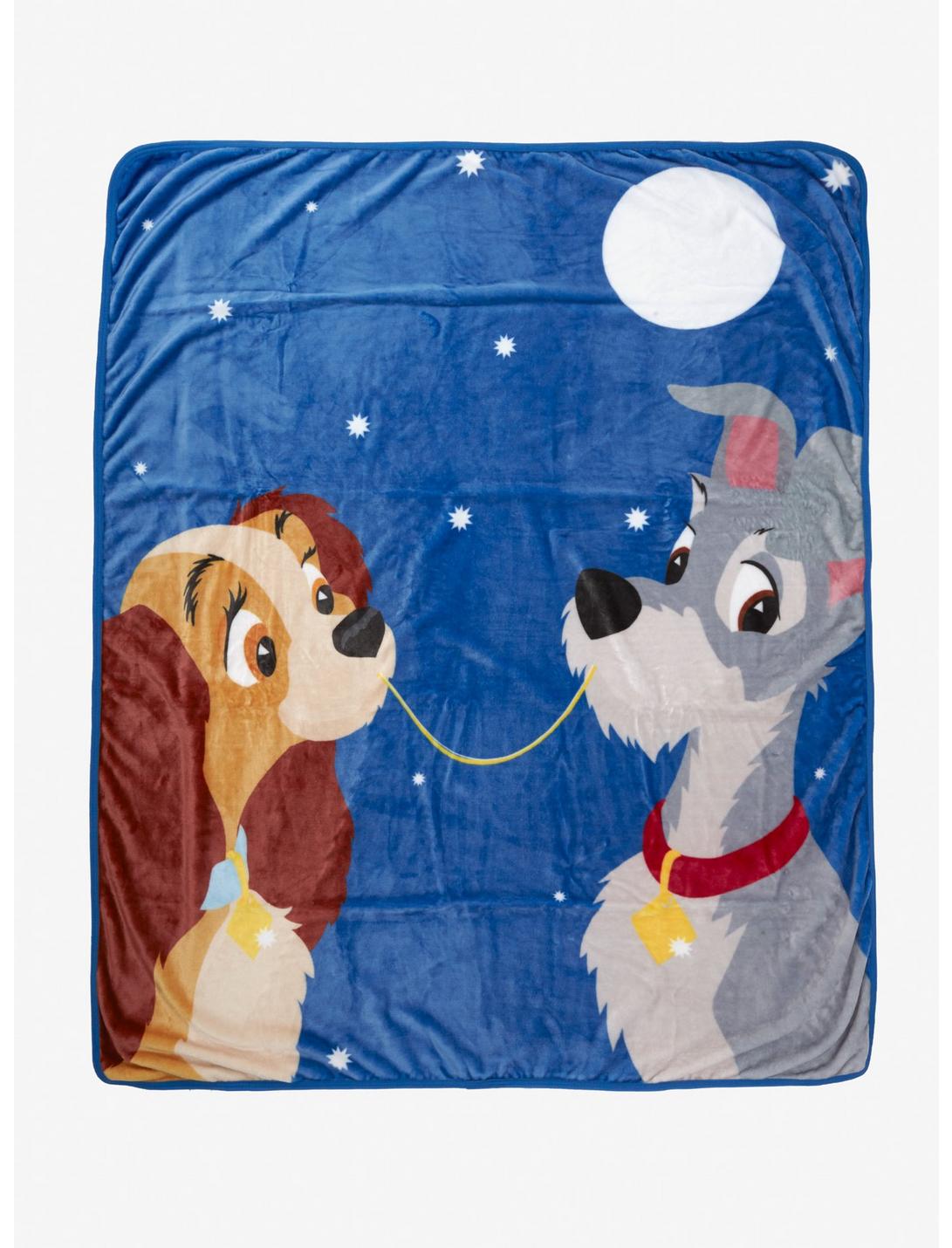 Disney Lady and the Tramp Spaghetti Throw - BoxLunch Exclusive, , hi-res