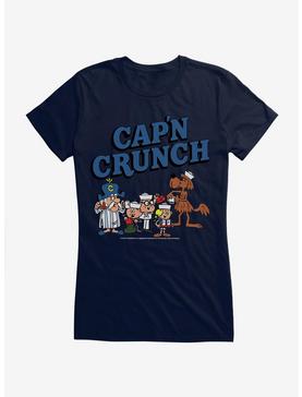 Cap'n Crunch Group Girls T-Shirt, NAVY, hi-res
