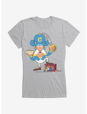 Cap'n Crunch Cereal Box Girls T-Shirt, HEATHER, hi-res