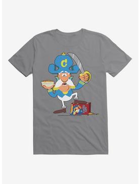 Cap'n Crunch Cereal Box T-Shirt, STORM GREY, hi-res